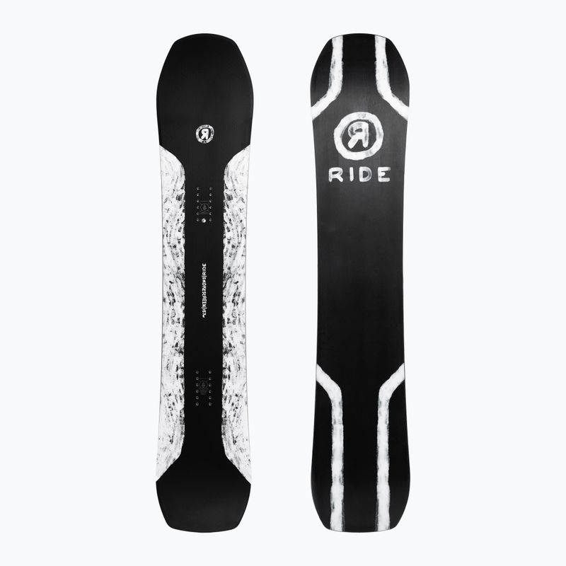 Snowboard RIDE Smokescreen fekete-fehér 12G0024