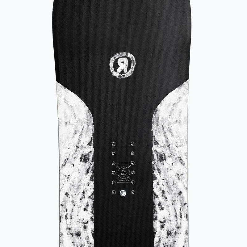 Snowboard RIDE Smokescreen fekete-fehér 12G0024 5