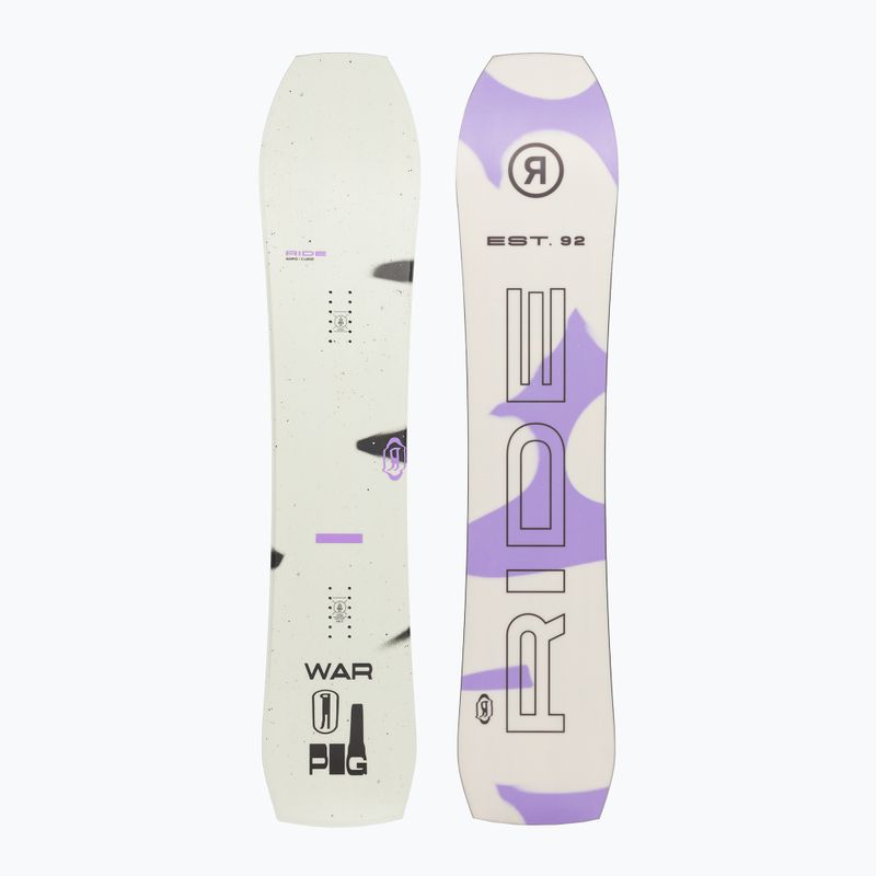 Snowboard RIDE Warpig fehér-lila 12G0014