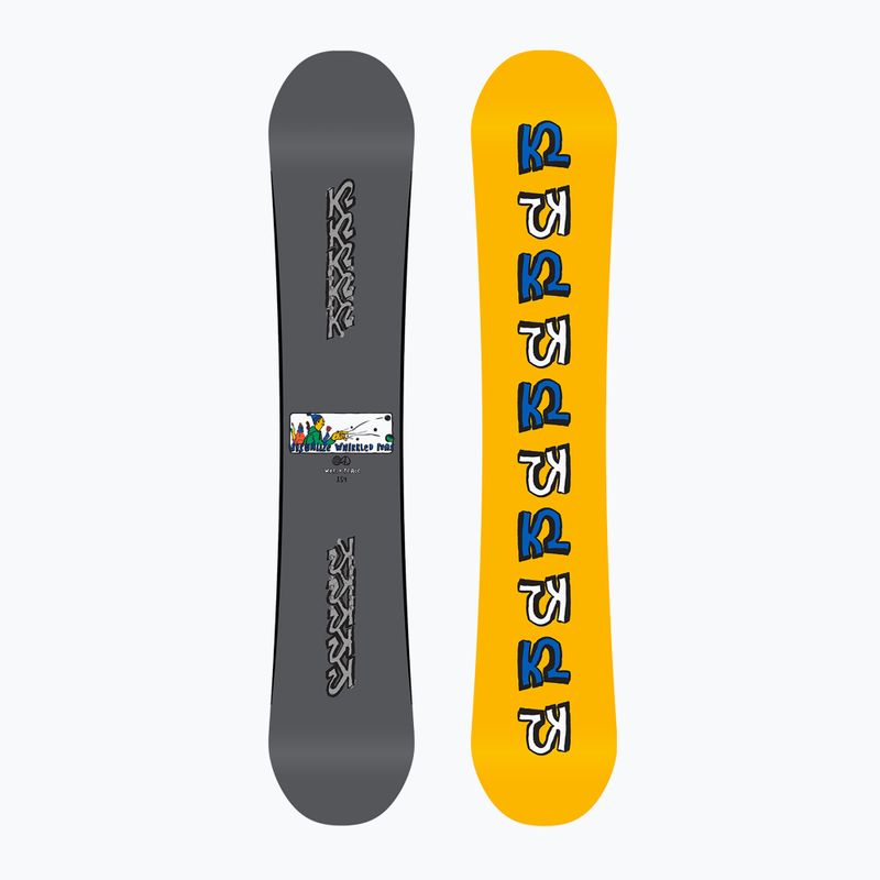 K2 World Peace szürkéssárga snowboard 11G0043/1W
