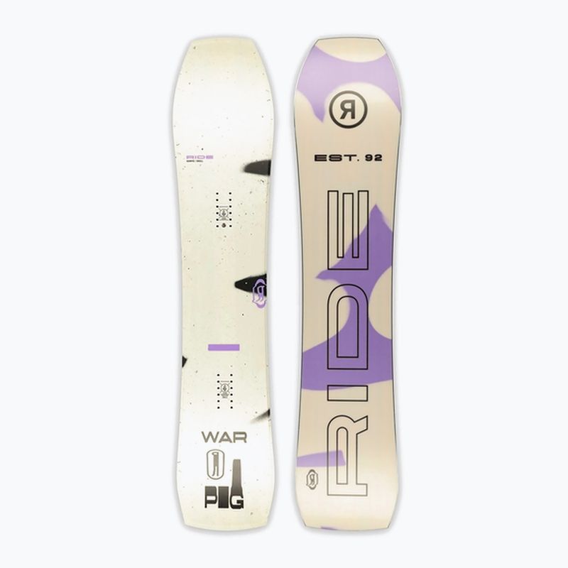 Snowboard RIDE Warpig fehér-lila 12G0014 6