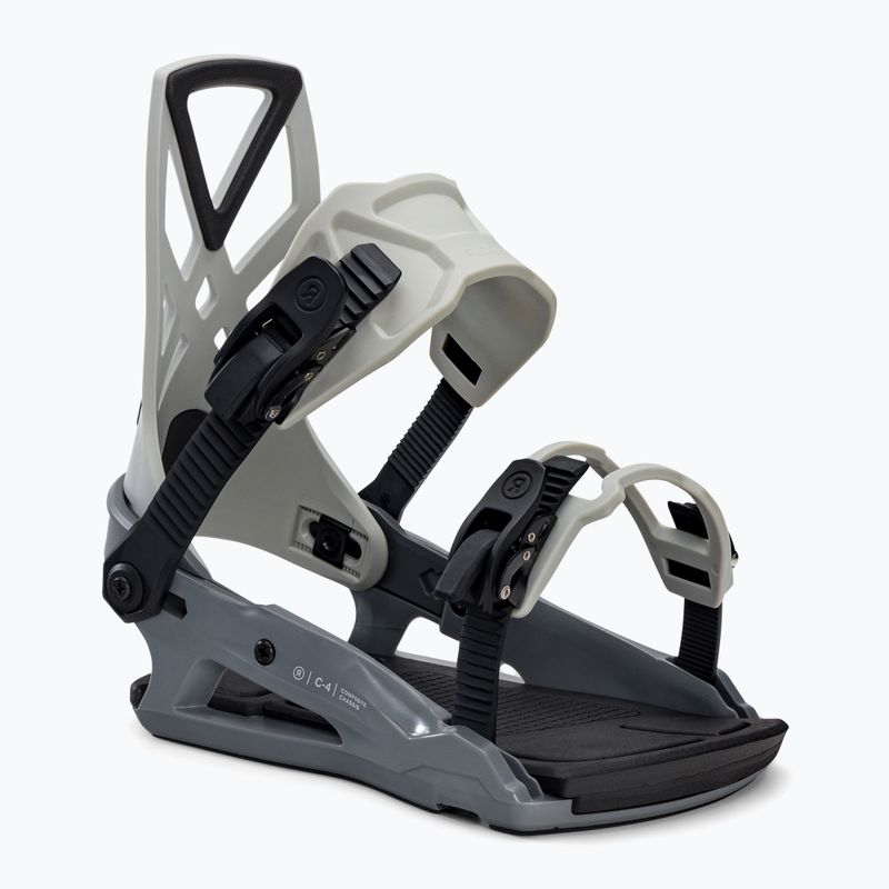 Férfi snowboard kötés RIDE C-4 szürke 12G1007