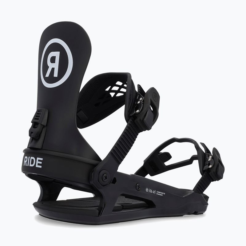 Női snowboard kötés Ride CL-2 fekete 2