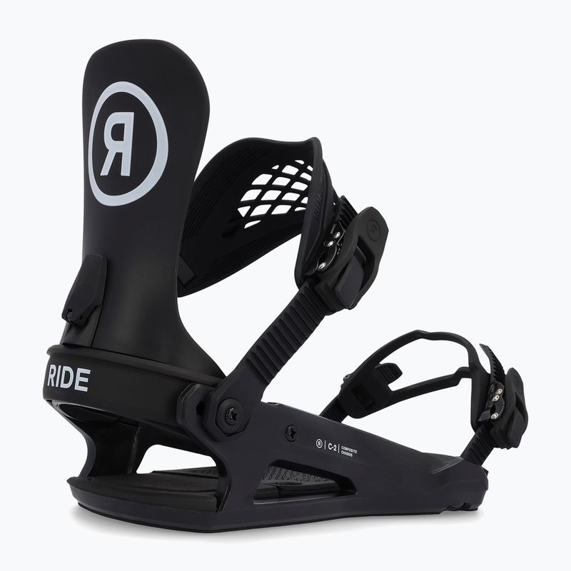 Férfi snowboard kötés RIDE C-2 fekete 2