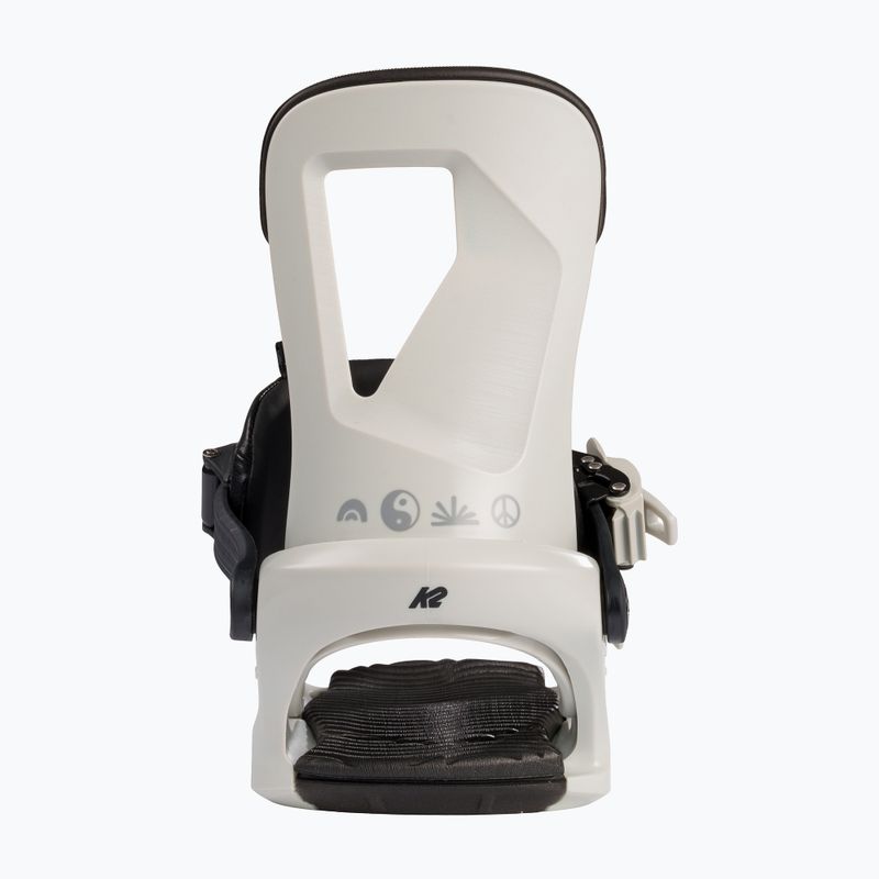 Női snowboard kötések K2 Bedford fehér 11G1009/12 3