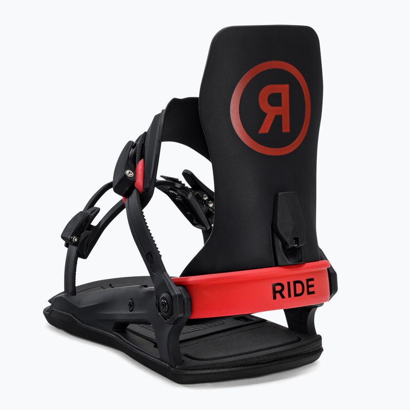 Férfi snowboard kötés RIDE C-6 fekete-piros 12G1005 4
