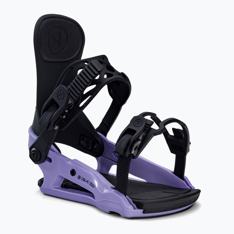 Női snowboard kötés RIDE CL-4 lila és fekete 12G1013