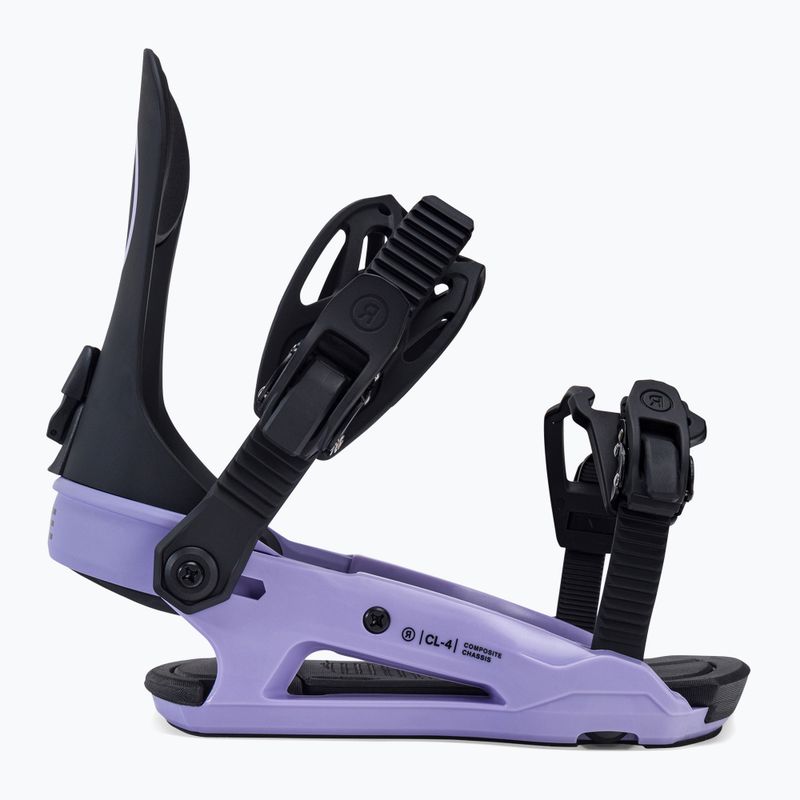 Női snowboard kötés RIDE CL-4 lila és fekete 12G1013 2