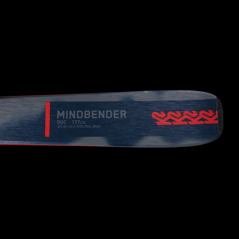 K2 Mindbender 90C szürke-kék síléc 10G0104.101.1 16