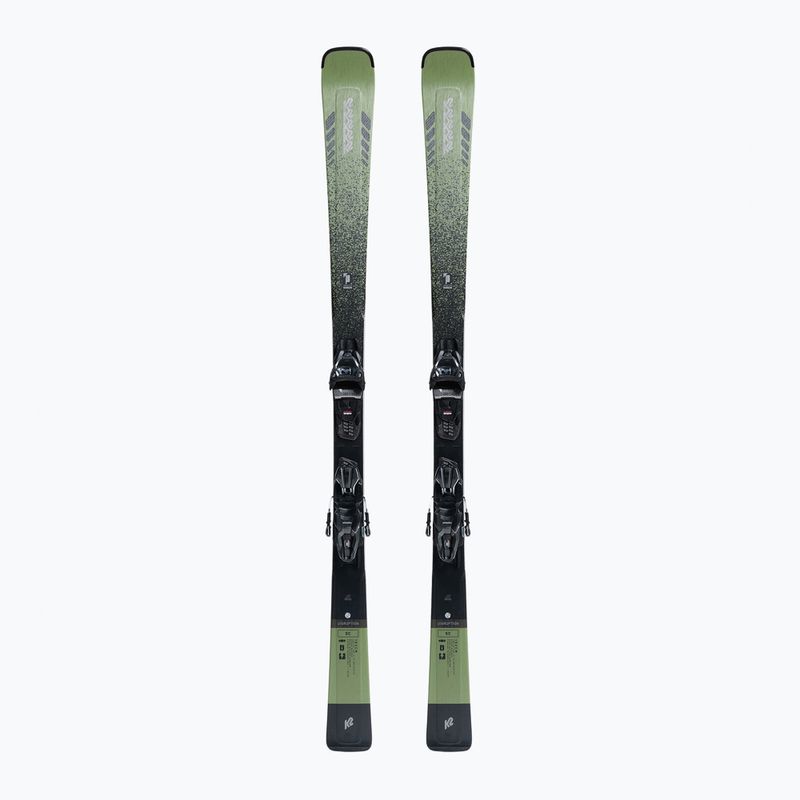 K2 Disruption SC + M3 11 Compact lesiklás síléc zöld 10G0003.142.1
