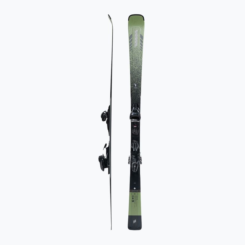 K2 Disruption SC + M3 11 Compact lesiklás síléc zöld 10G0003.142.1 2