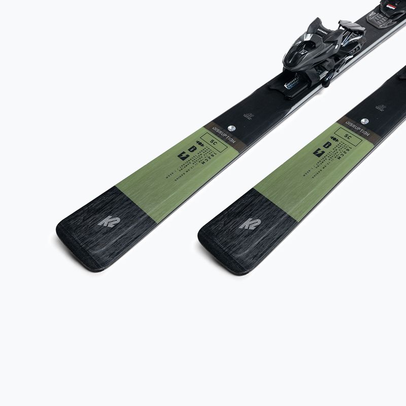 K2 Disruption SC + M3 11 Compact lesiklás síléc zöld 10G0003.142.1 9