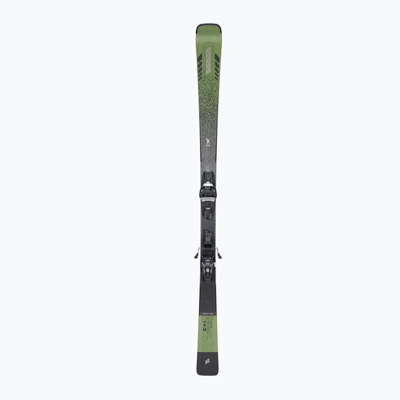 K2 Disruption SC + M3 11 Compact lesiklás síléc zöld 10G0003.142.1 10
