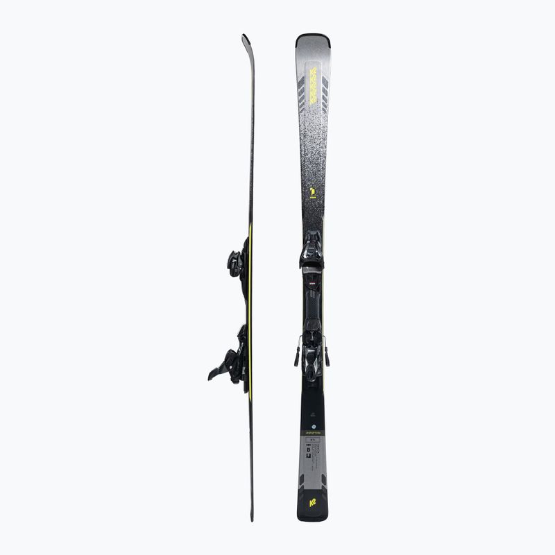 K2 Disruption STi + MXC 12 TCx világosszürke 10G0002.167.1 síléc 2