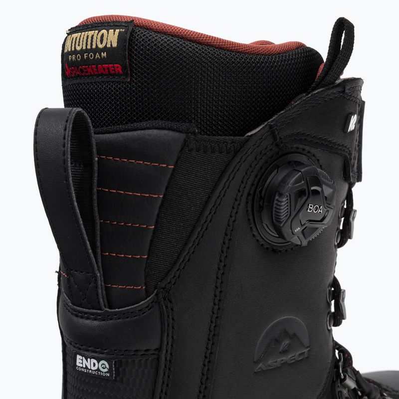 K2 Aspect fekete snowboard bakancs 11G2032 8