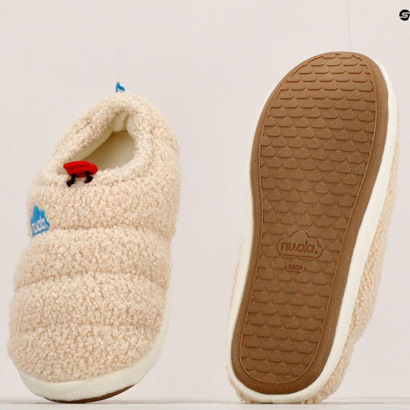 Nuvola Classic Sheep krémszínű téli papucs 14