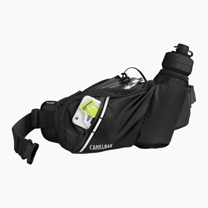 CamelBak Podium Flow kerékpáros övtáska 620ml palackkal fekete 3