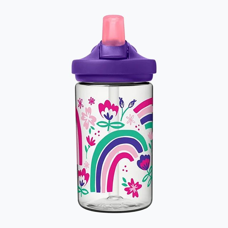 Gyerek palack CamelBak Eddy+ 400 ml rainbow floral 2