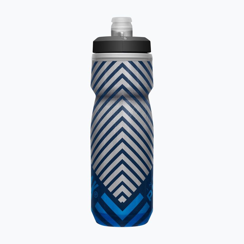 CamelBak Podium Chill 620 ml tengerészkék/ kék csíkos kerékpáros palack 4