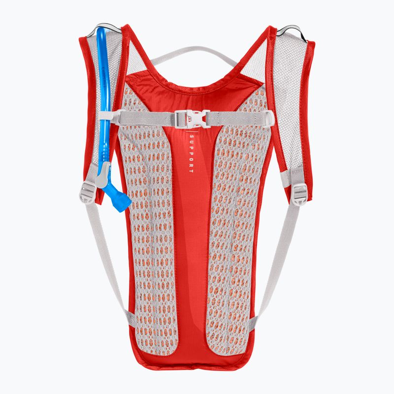 CamelBak Rogue Light 7 literes kerékpáros hátizsák 2 literes tartállyal piros/fekete színben 3