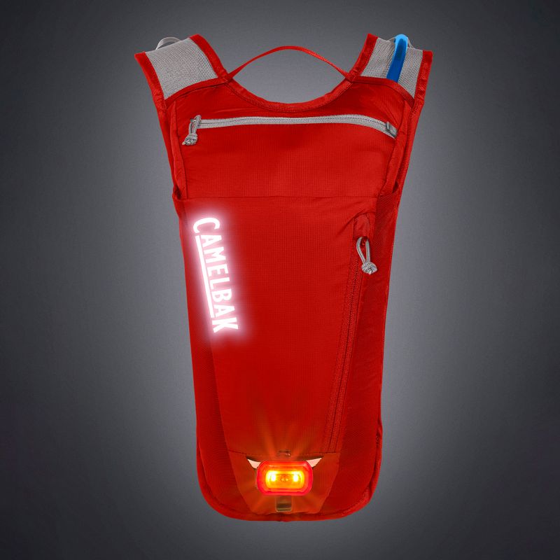 CamelBak Rogue Light 7 literes kerékpáros hátizsák 2 literes tartállyal piros/fekete színben 8