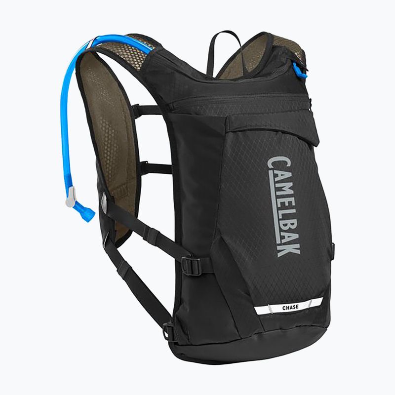 CamelBak Chase Adventure 8 kerékpáros hátizsák 2 literes tartályokkal fekete/föld színben 3