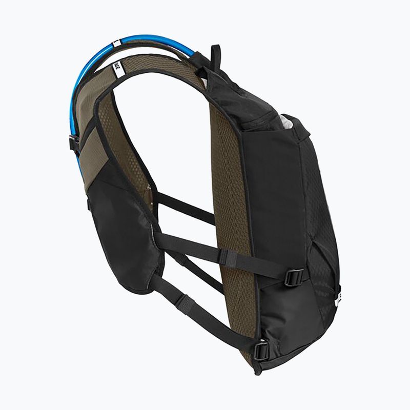 CamelBak Chase Adventure 8 kerékpáros hátizsák 2 literes tartályokkal fekete/föld színben 4