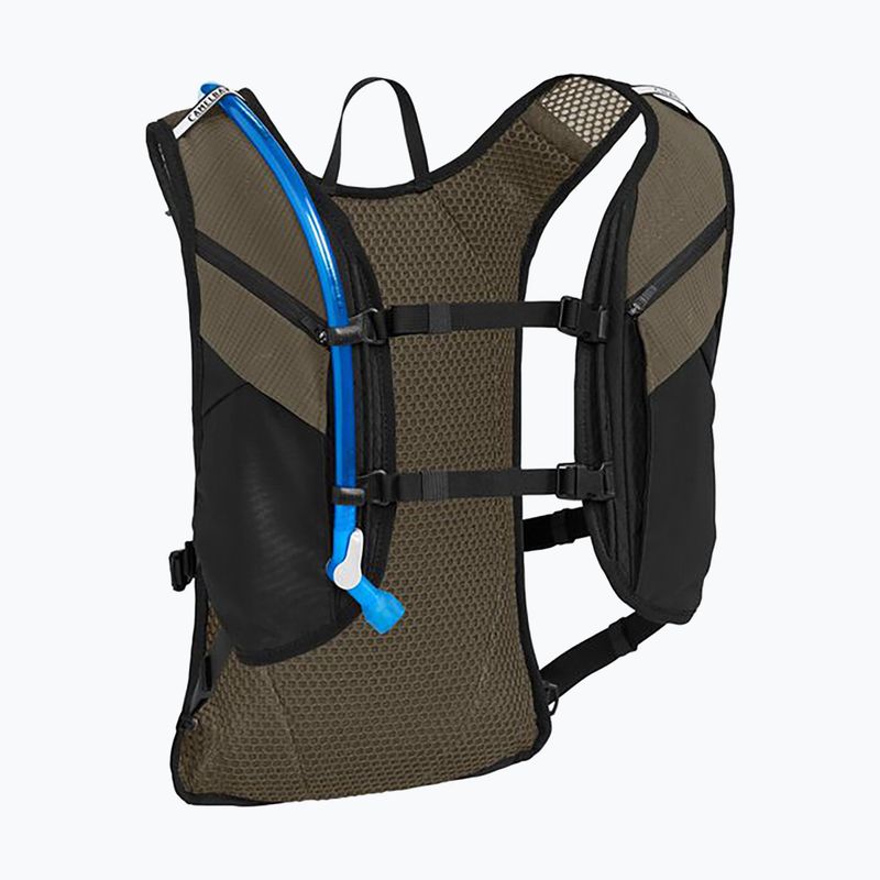 CamelBak Chase Adventure 8 kerékpáros hátizsák 2 literes tartályokkal fekete/föld színben 6