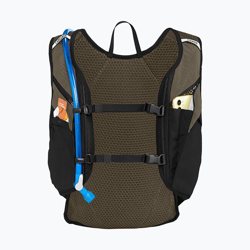 CamelBak Chase Adventure 8 kerékpáros hátizsák 2 literes tartályokkal fekete/föld színben 8