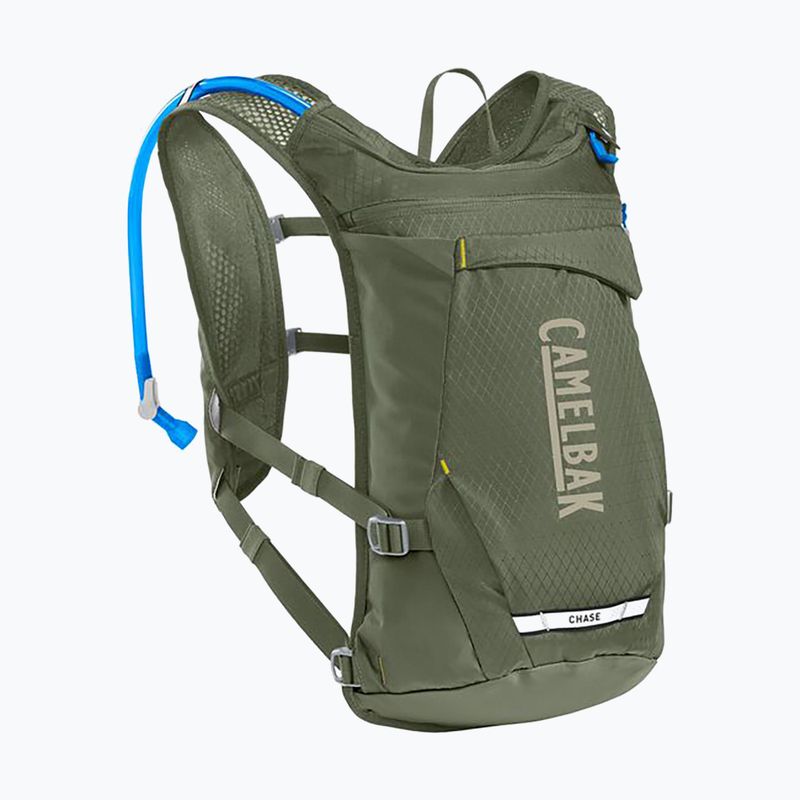 CamelBak Chase Adventure 8 kerékpáros hátizsák 2 literes tartállyal poros olívazöld színben 3