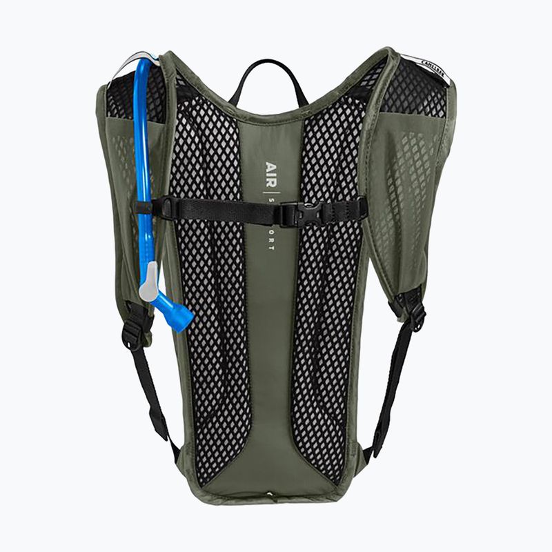 CamelBak Rogue Light 7 kerékpáros hátizsák 2l-es tartályos, poros olívazöld színű 3