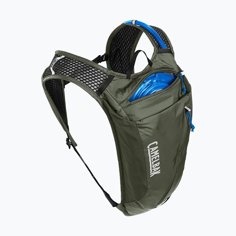 CamelBak Rogue Light 7 kerékpáros hátizsák 2l-es tartályos, poros olívazöld színű 5