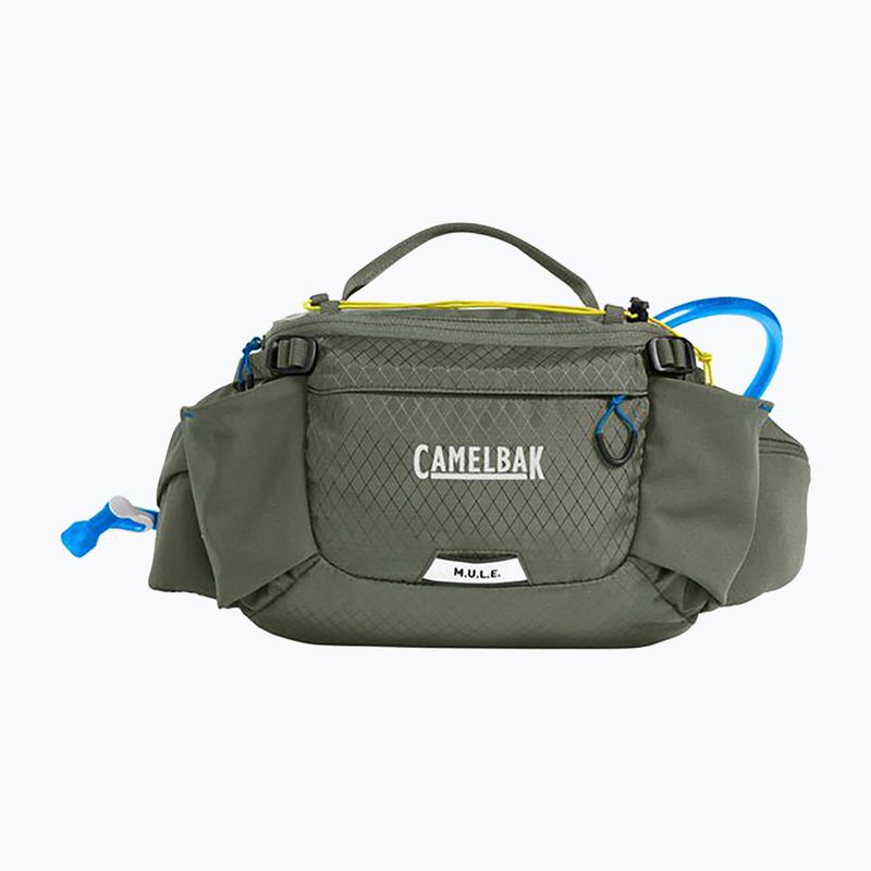 CamelBak M.U.L.E. 5 l Waist Pack kerékpáros övtáska 1,5 l-es tartállyal poros olajzöld 2