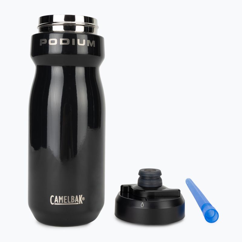 Kerékpáros kulacs CamelBak Podium Insulated Steel 530 ml black 6