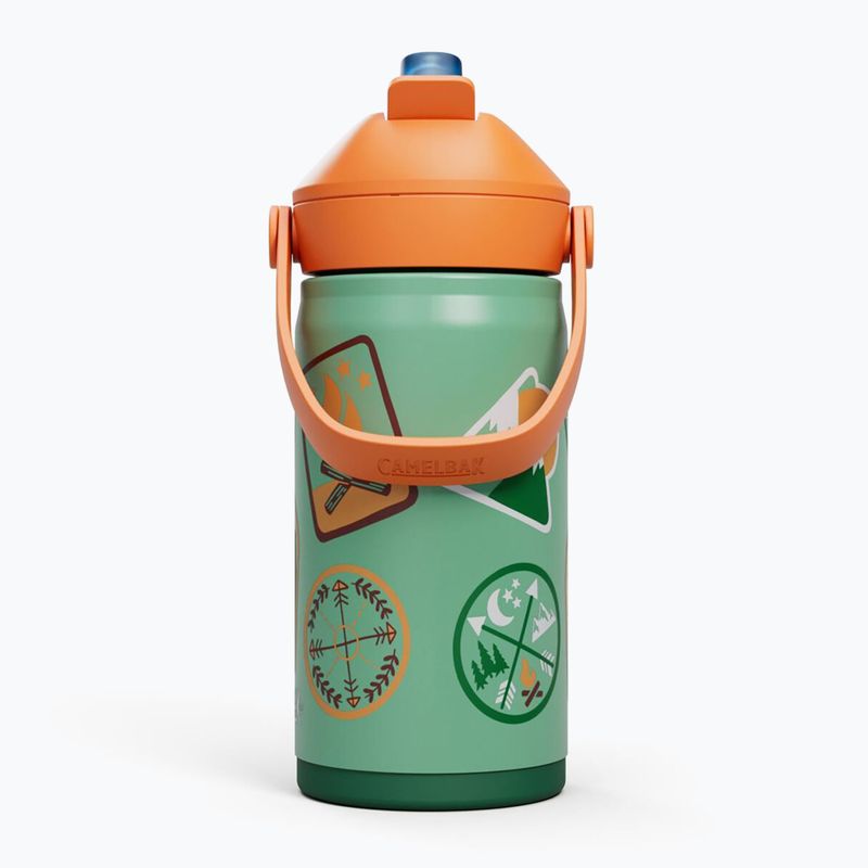 CamelBak Thrive Flip Straw Kids szigetelt SST 350ml tábori jelvényes termikus palack 2