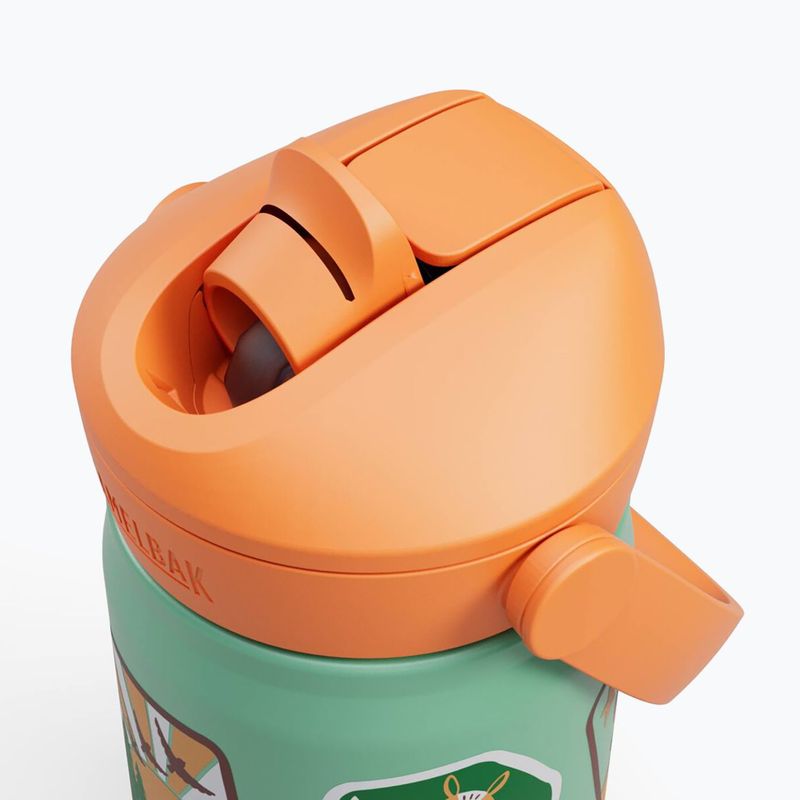 CamelBak Thrive Flip Straw Kids szigetelt SST 350ml tábori jelvényes termikus palack 3