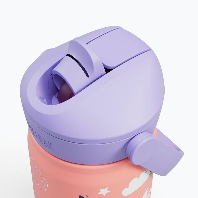 CamelBak Thrive Flip Straw Kids szigetelt SST hőszigetelt palack 350 ml magic unikornisok 3