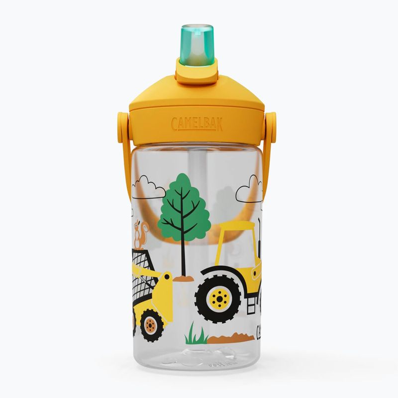 CamelBak Thrive Flip Straw Kids 400ml traktorok és fák utazási palack 2