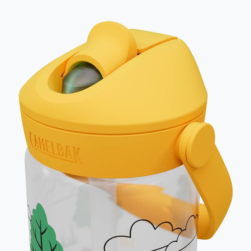 CamelBak Thrive Flip Straw Kids 400ml traktorok és fák utazási palack 5