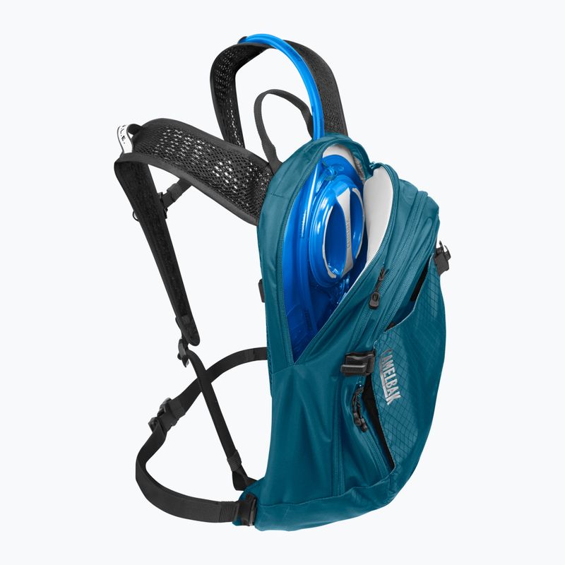 CamelBak M.U.L.E. 12 literes kerékpáros hátizsák 3 literes tartállyal S25 morokkói kék/ fekete 5