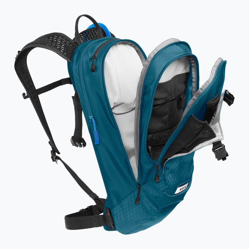 CamelBak M.U.L.E. 12 literes kerékpáros hátizsák 3 literes tartállyal S25 morokkói kék/ fekete 7