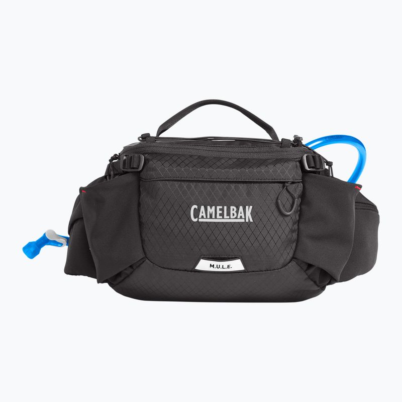 CamelBak M.U.L.E. 5 l-es deréktáska vesetáska 1,5 l-es tartállyal S25 fekete 2