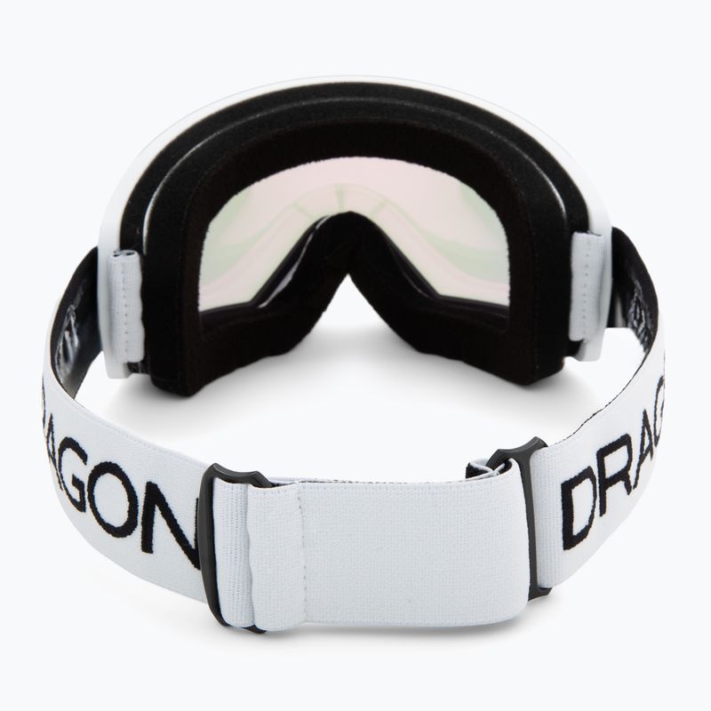 Síszemüveg Dragon DX3 OTG white/lumalens pink ion 3