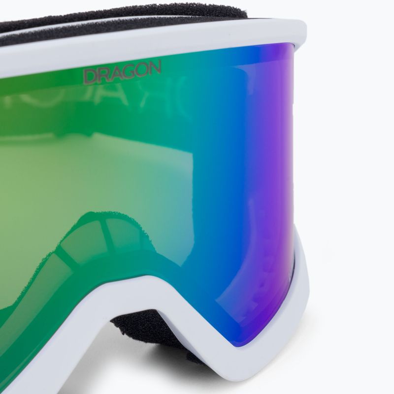 Dragon DX3 OTG síszemüveg fehér/zöld 5