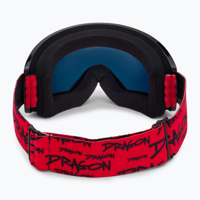 Dragon DX3 OTG Tag síszemüveg piros 3