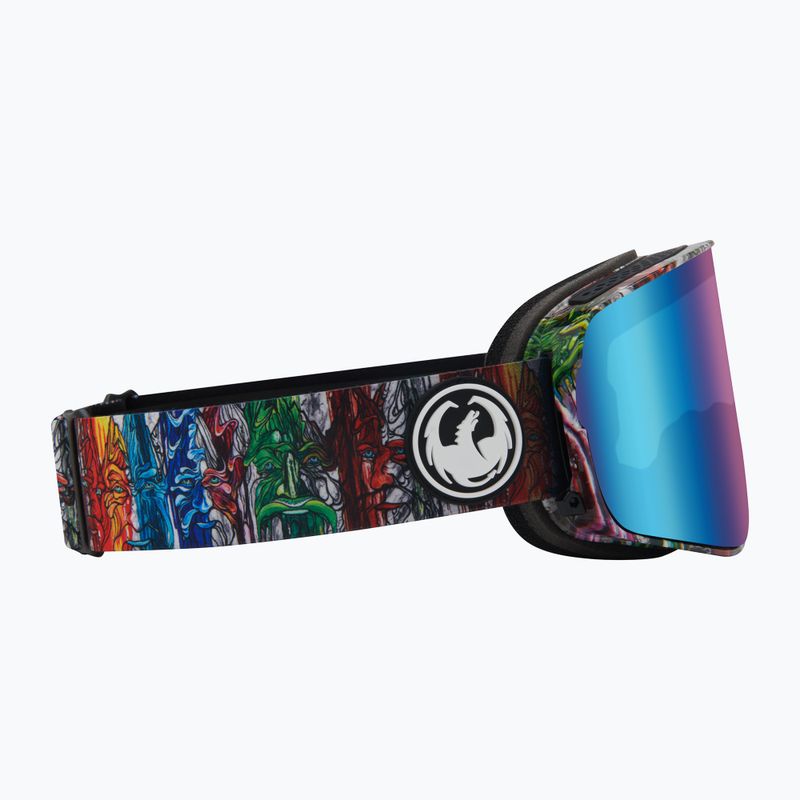 DRAGON NFX2 Chris Benchetler sig/lumalens kék ion/ibolya síszemüveg 9