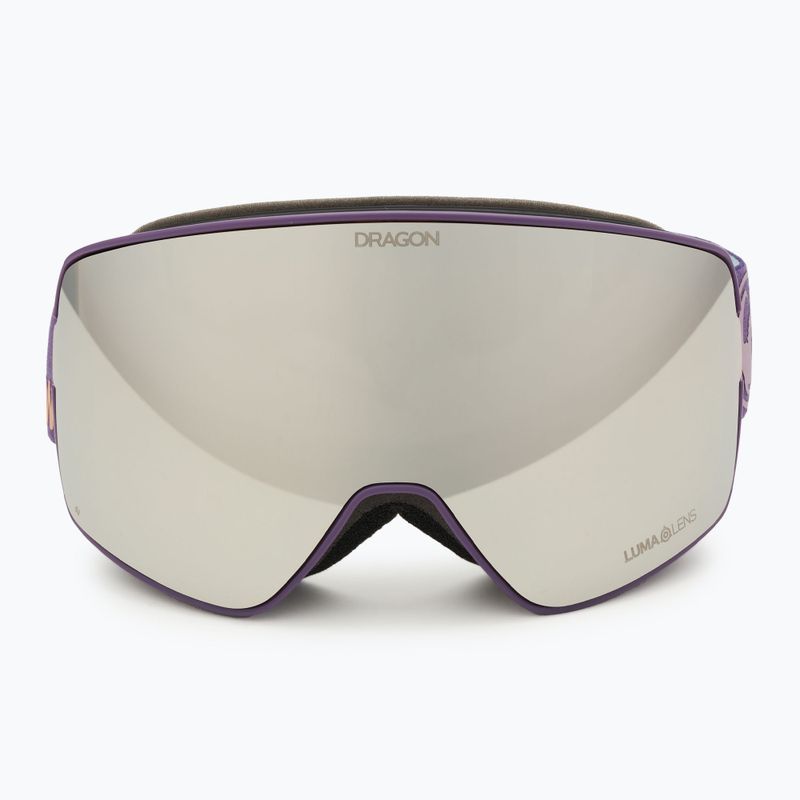 Síszemüveg DRAGON NFX2 deep plum/lumalens silver ion+lumalens voilet 3