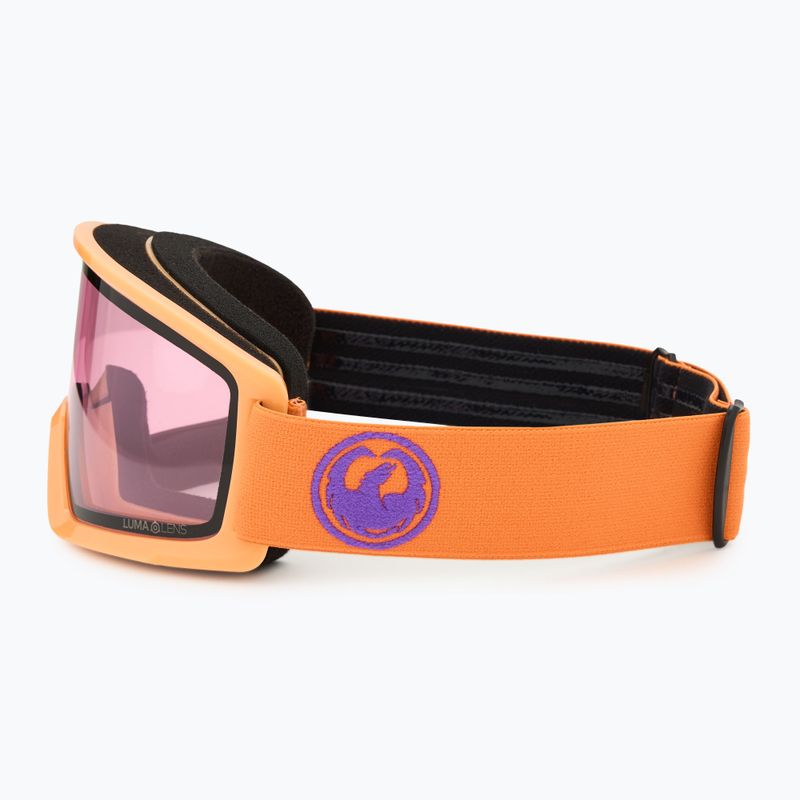 Síszemüveg DRAGON DX3 OTG apricot/lumalens light rose 4