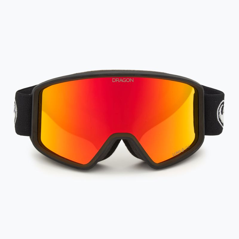 Síszemüveg DRAGON DXT OTG black/lumalens red ion 2