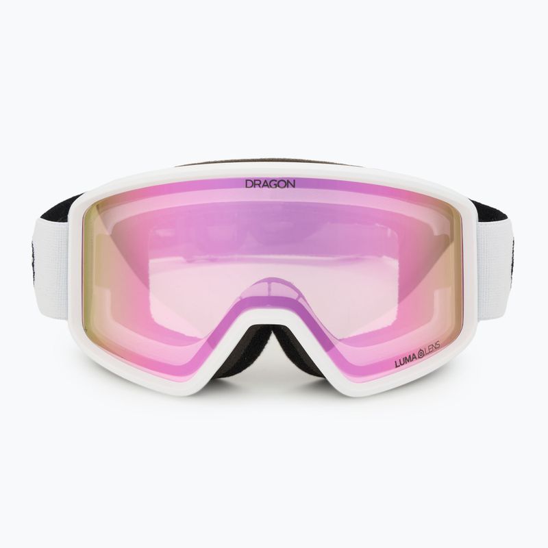 Síszemüveg DRAGON DXT OTG white/lumalens pink ion 2